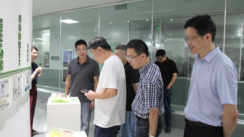 紹興市人大常委會社會工委主任徐建璋調研浙農華盛